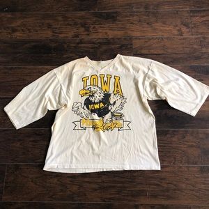 Vintage Iowa Hawkeyes Jersey Shirt